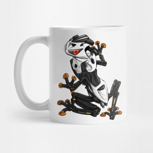 Kawasaki ZX6R Frog White Mug